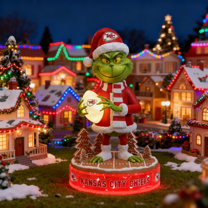 Whoville Holiday Spirit Collectible Grinch Statue