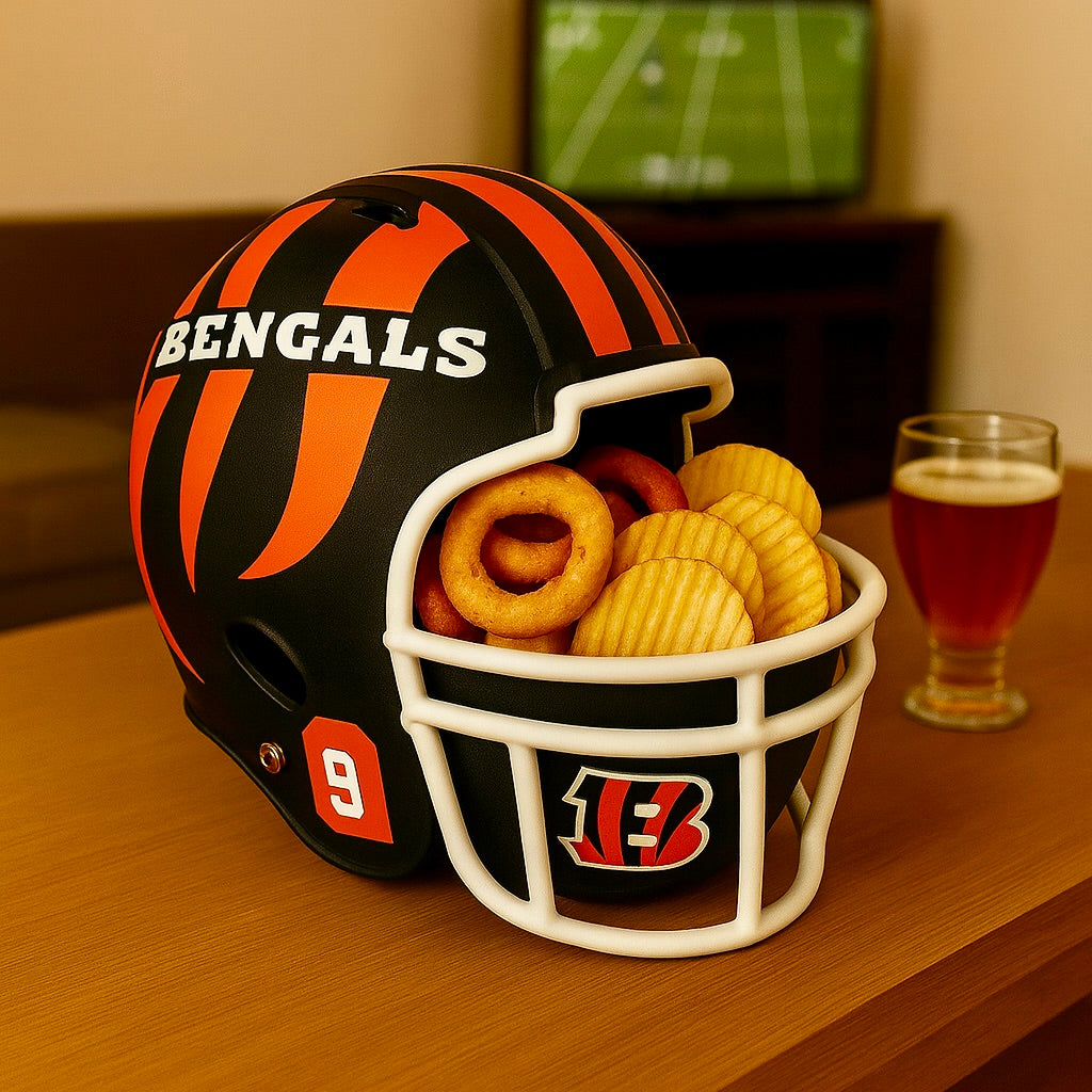 Team Legacy Football Helmet Snack Bowl