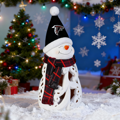 LED Christmas Snowman Decorative Lights with Football team