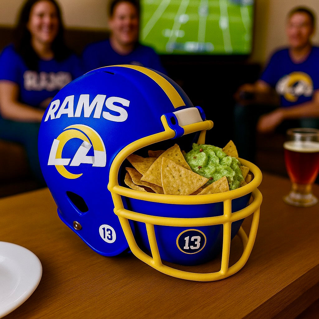 Team Legacy Football Helmet Snack Bowl