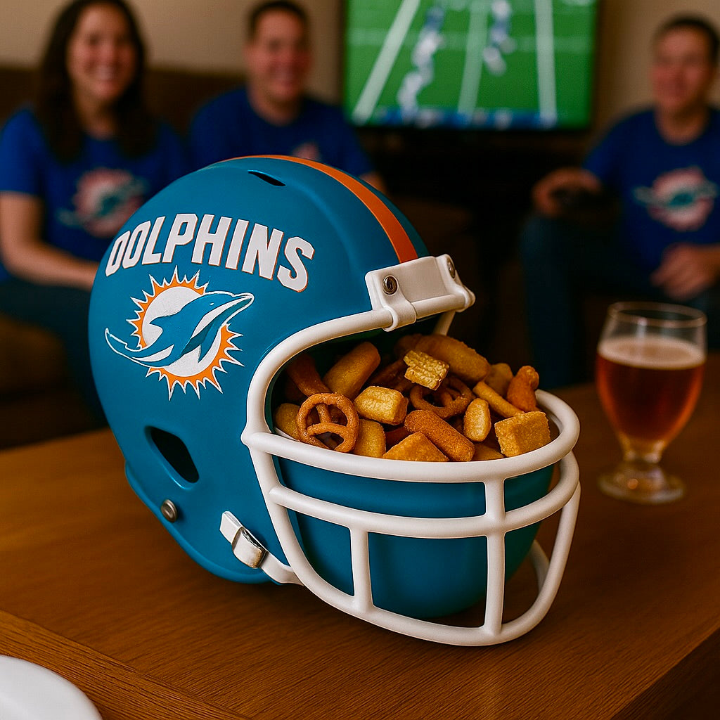 Team Legacy Football Helmet Snack Bowl