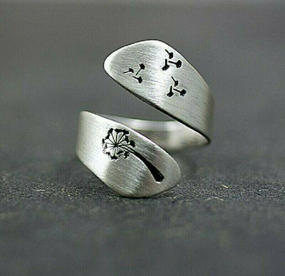 🔥 Last Day Promotion 70% OFF🔥Silver Dandelion Rings