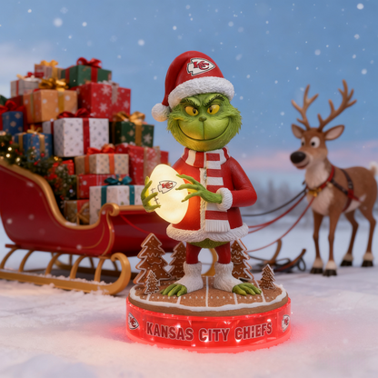 Whoville Holiday Spirit Collectible Grinch Statue