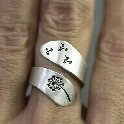🔥 Last Day Promotion 70% OFF🔥Silver Dandelion Rings