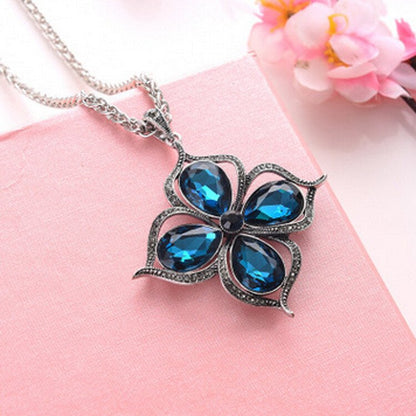 🔥 Last Day Promotion 70% OFF🔥 Four-leaf clovers Amethyst Necklace🍀