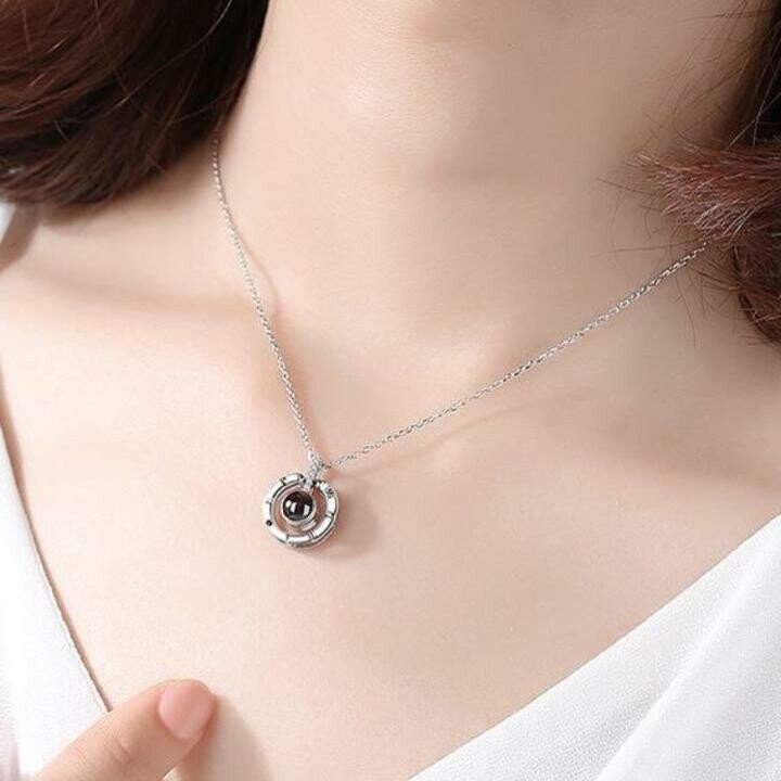 100 Languages i Love You Memory Necklace