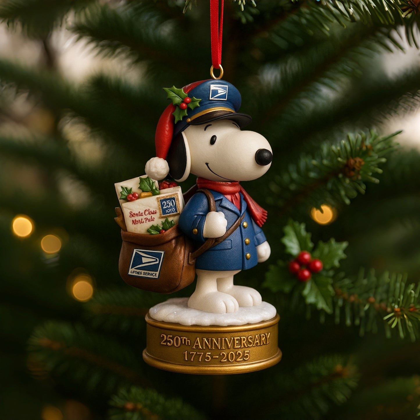 USPS × SNPY 250th Anniversary Ornament Collection