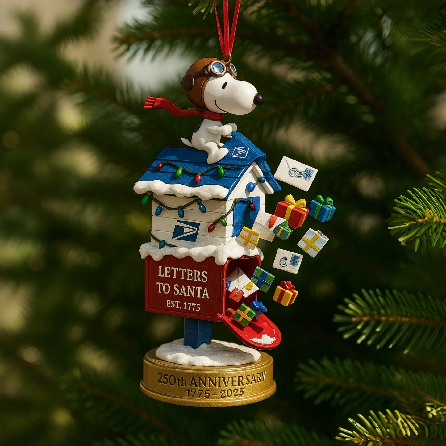 USPS × SNPY 250th Anniversary Ornament Collection