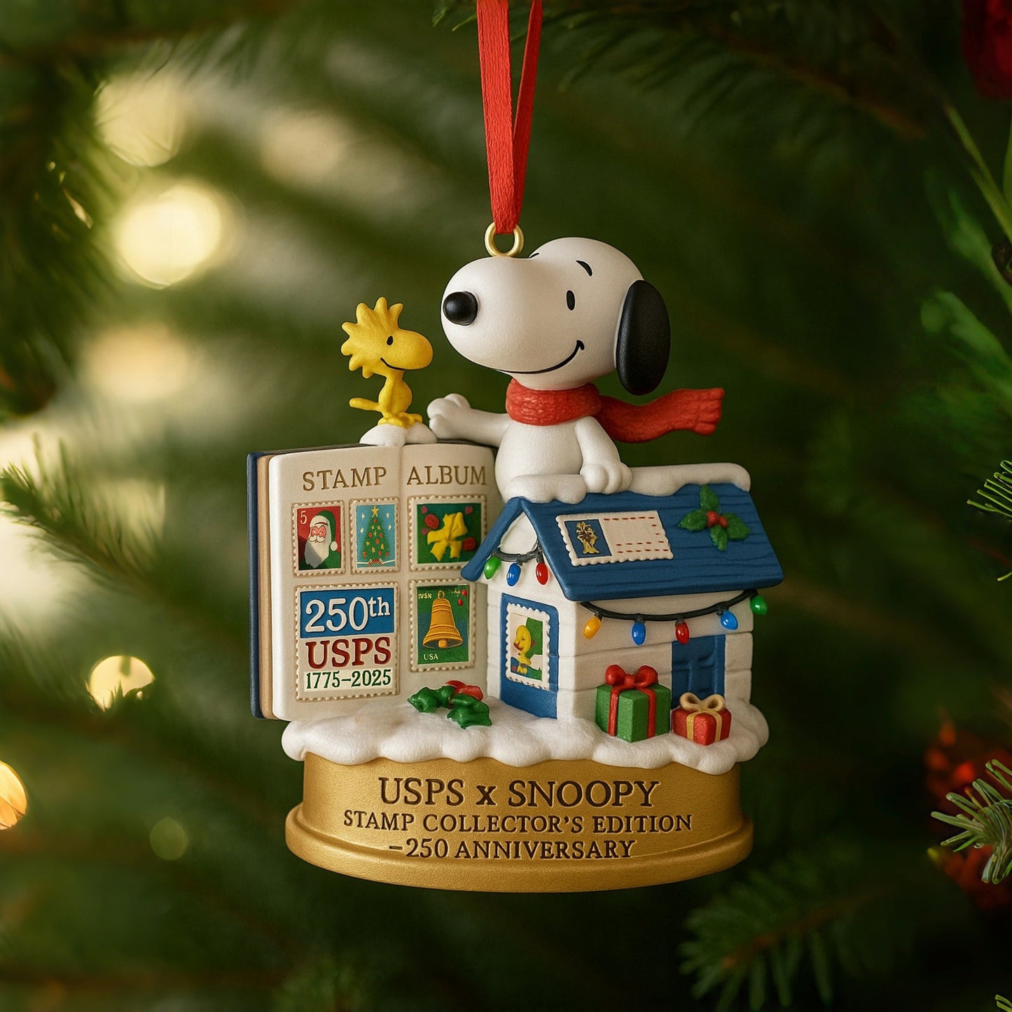 USPS × SNPY 250th Anniversary Ornament Collection