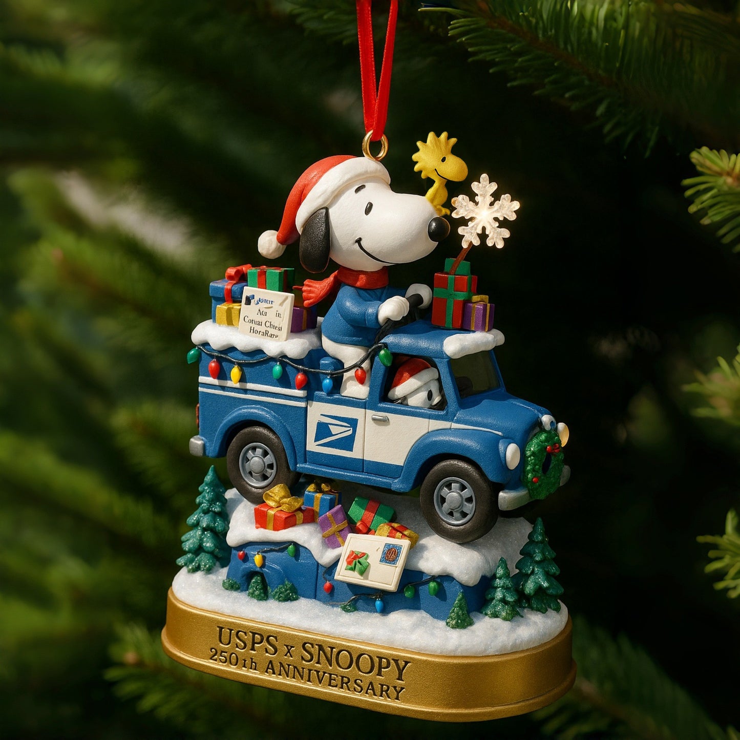 USPS × SNPY 250th Anniversary Ornament Collection