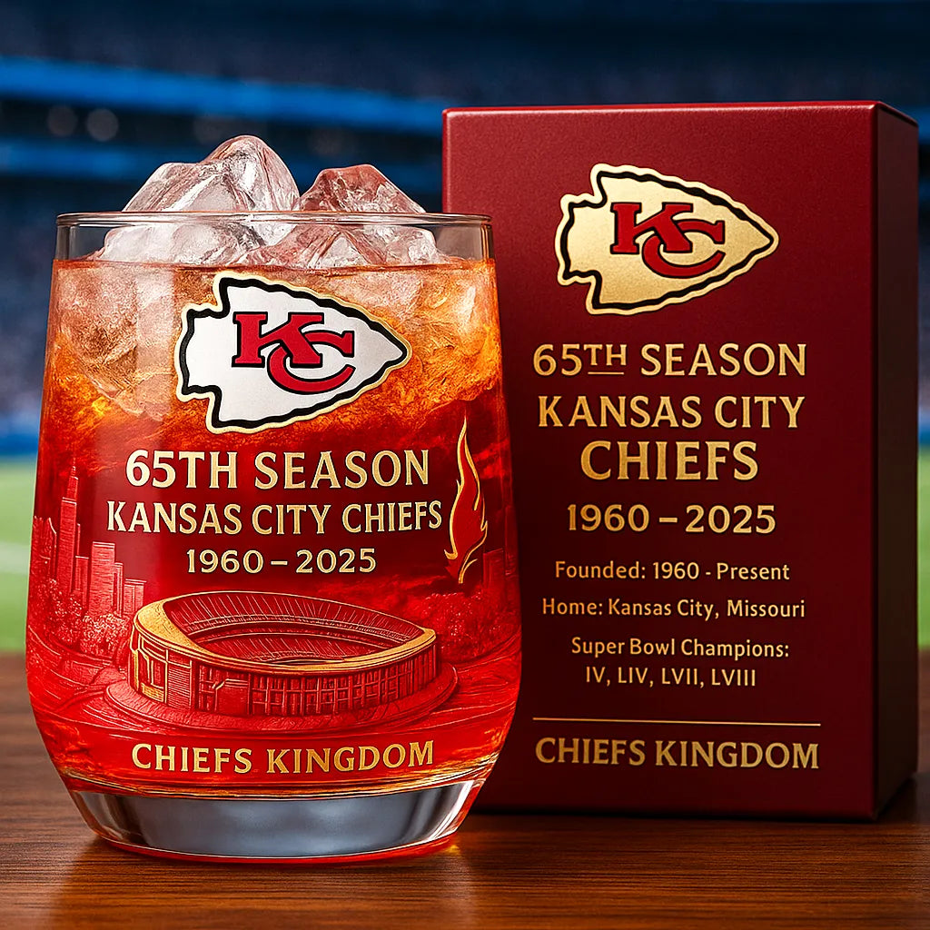 🏈Football Team Collectible Anniversary Whiskey Glass 🥃 (Including all teams)