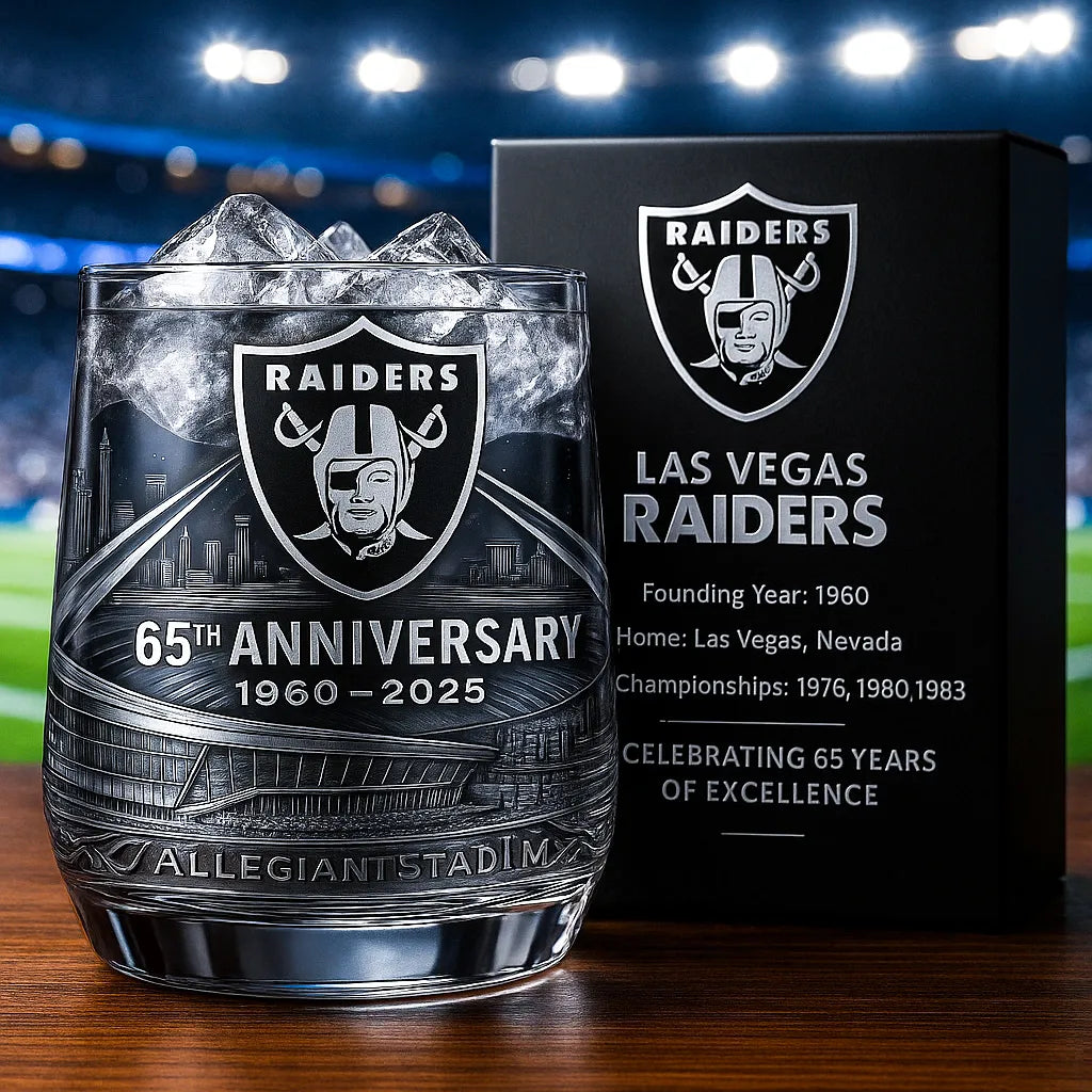 🏈Football Team Collectible Anniversary Whiskey Glass 🥃 (Including all teams)