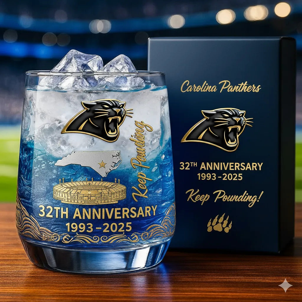 🏈Football Team Collectible Anniversary Whiskey Glass 🥃 (Including all teams)