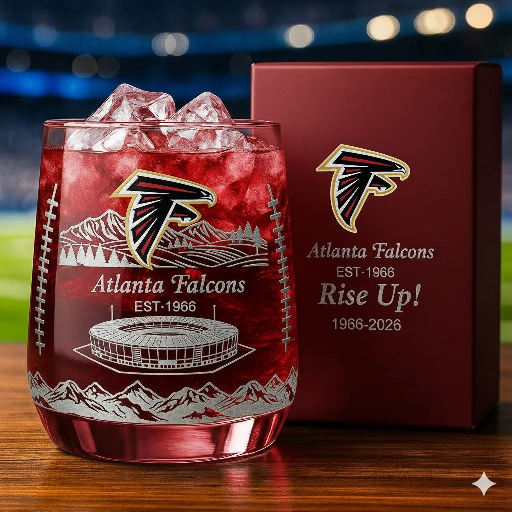 🏈Football Team Collectible Anniversary Whiskey Glass 🥃 (Including all teams)