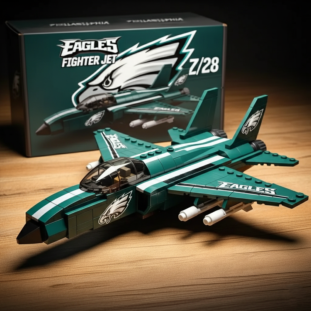 🔥Limited Edition🏈 NFL Team Fighter Jets - Collectible Building Blocks Series