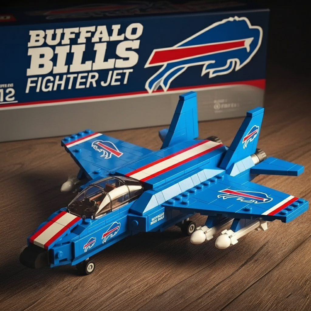 🔥Limited Edition🏈 NFL Team Fighter Jets - Collectible Building Blocks Series