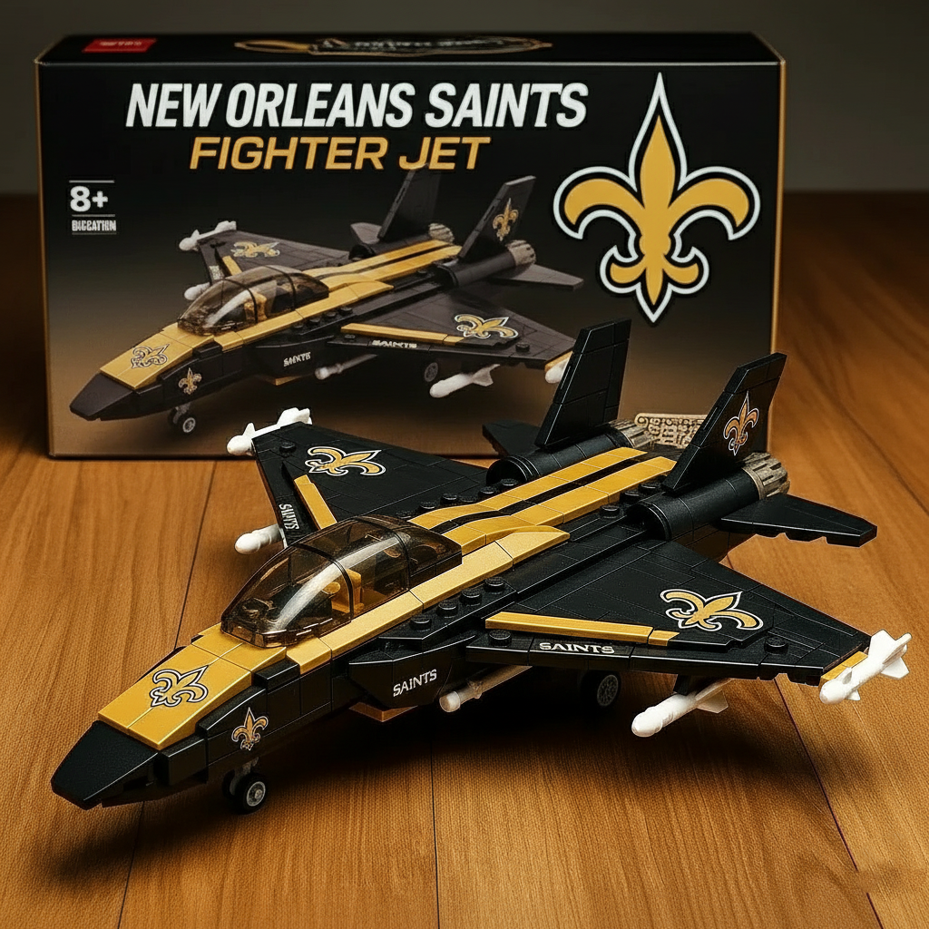 🔥Limited Edition🏈 NFL Team Fighter Jets - Collectible Building Blocks Series