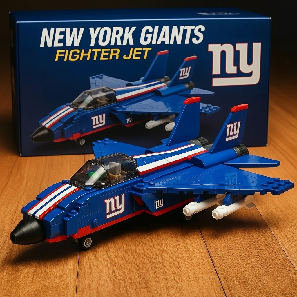 🔥Limited Edition🏈 NFL Team Fighter Jets - Collectible Building Blocks Series