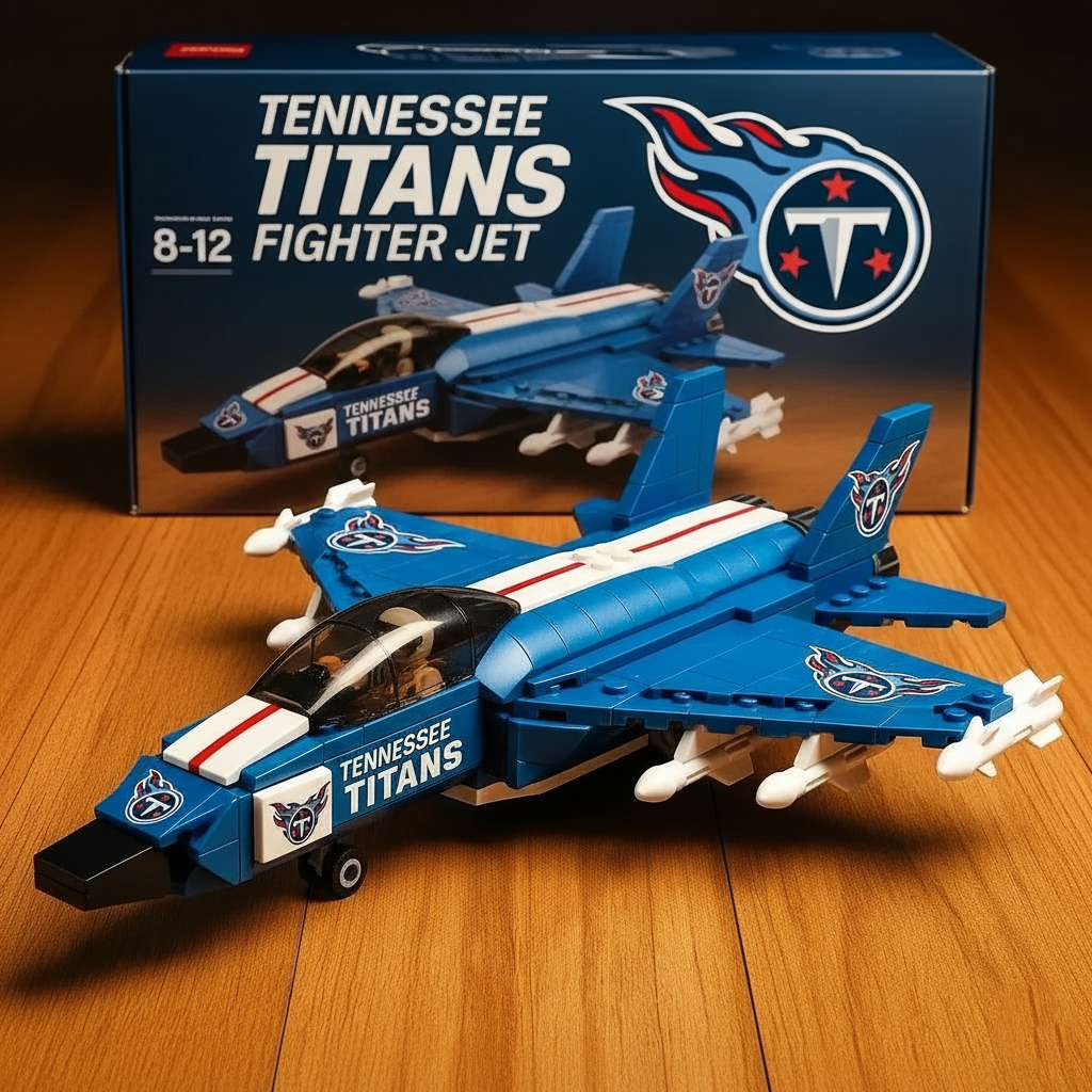🔥Limited Edition🏈 NFL Team Fighter Jets - Collectible Building Blocks Series