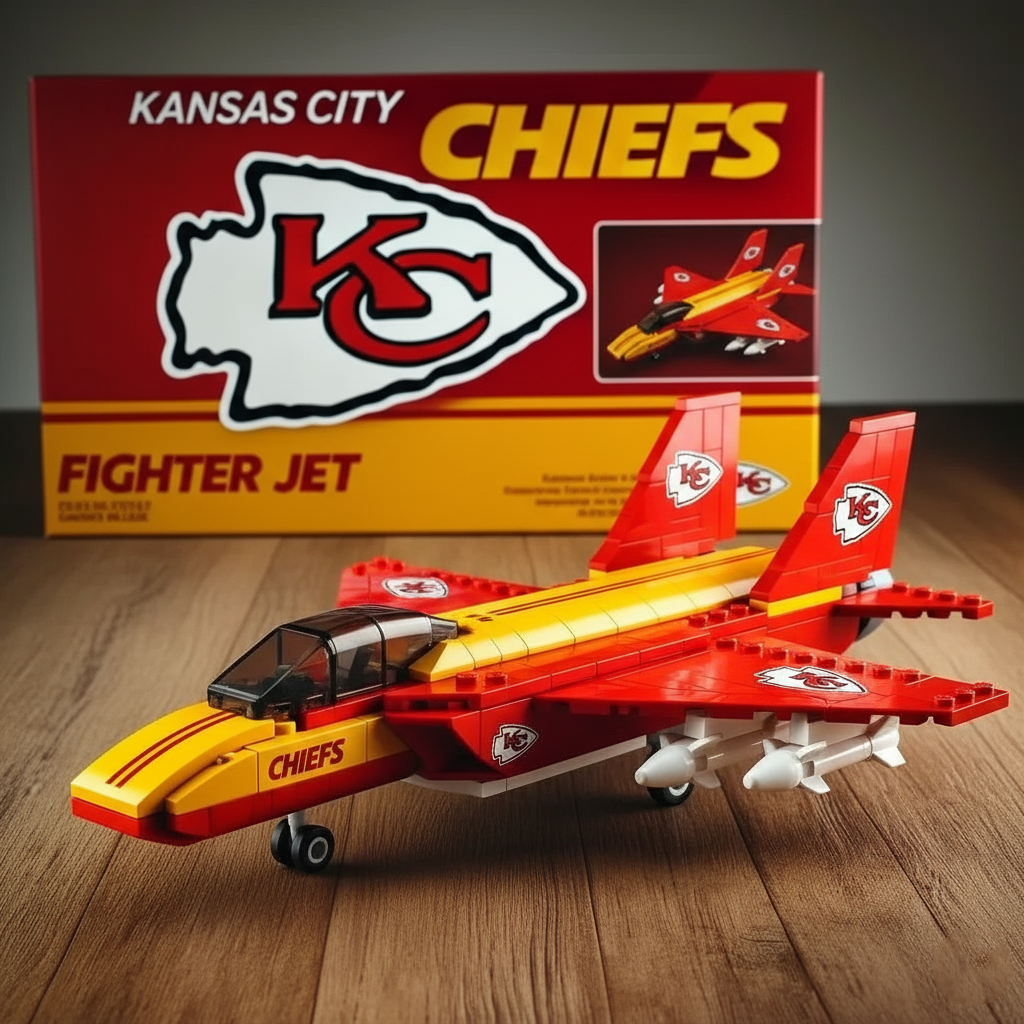 🔥Limited Edition🏈 NFL Team Fighter Jets - Collectible Building Blocks Series