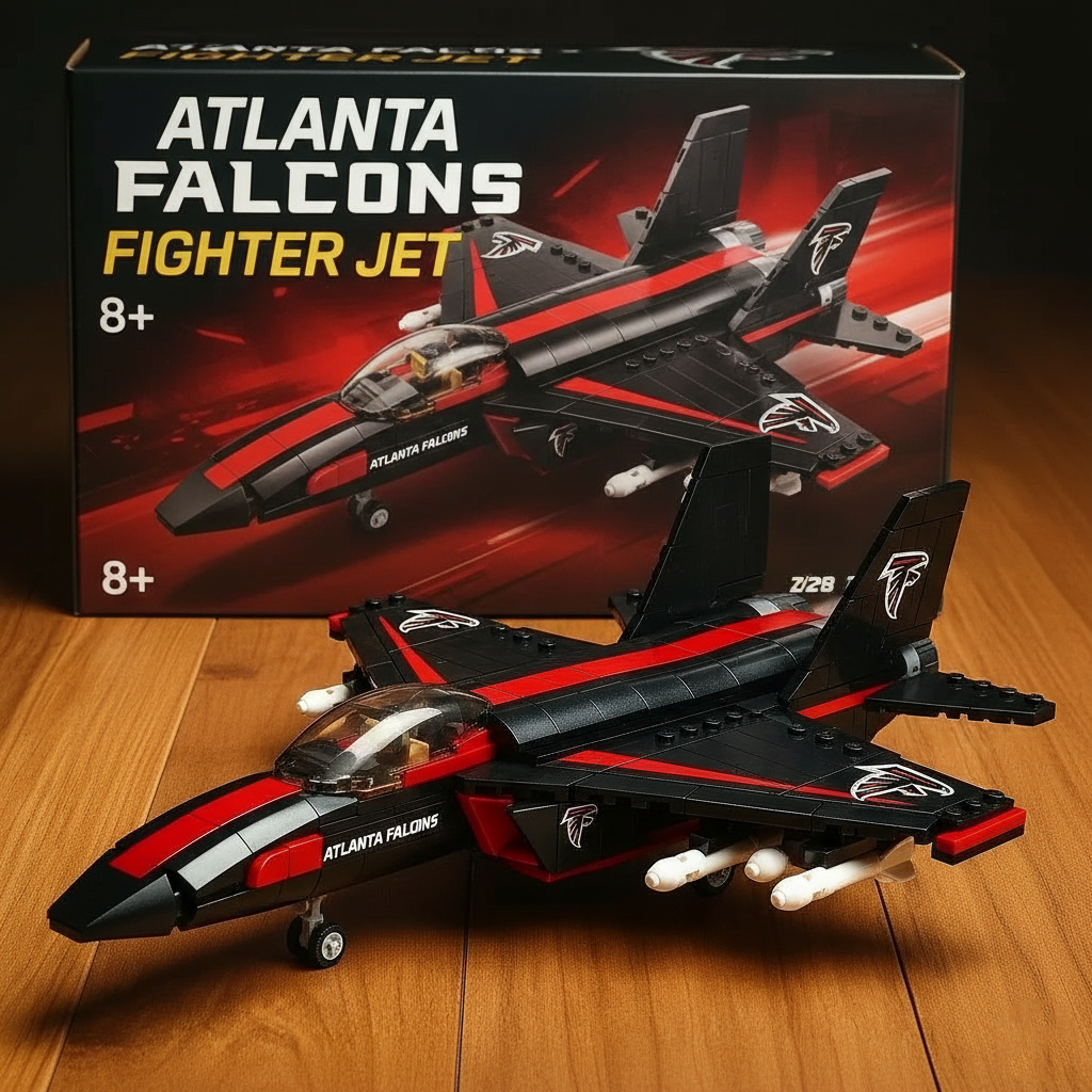 🔥Limited Edition🏈 NFL Team Fighter Jets - Collectible Building Blocks Series