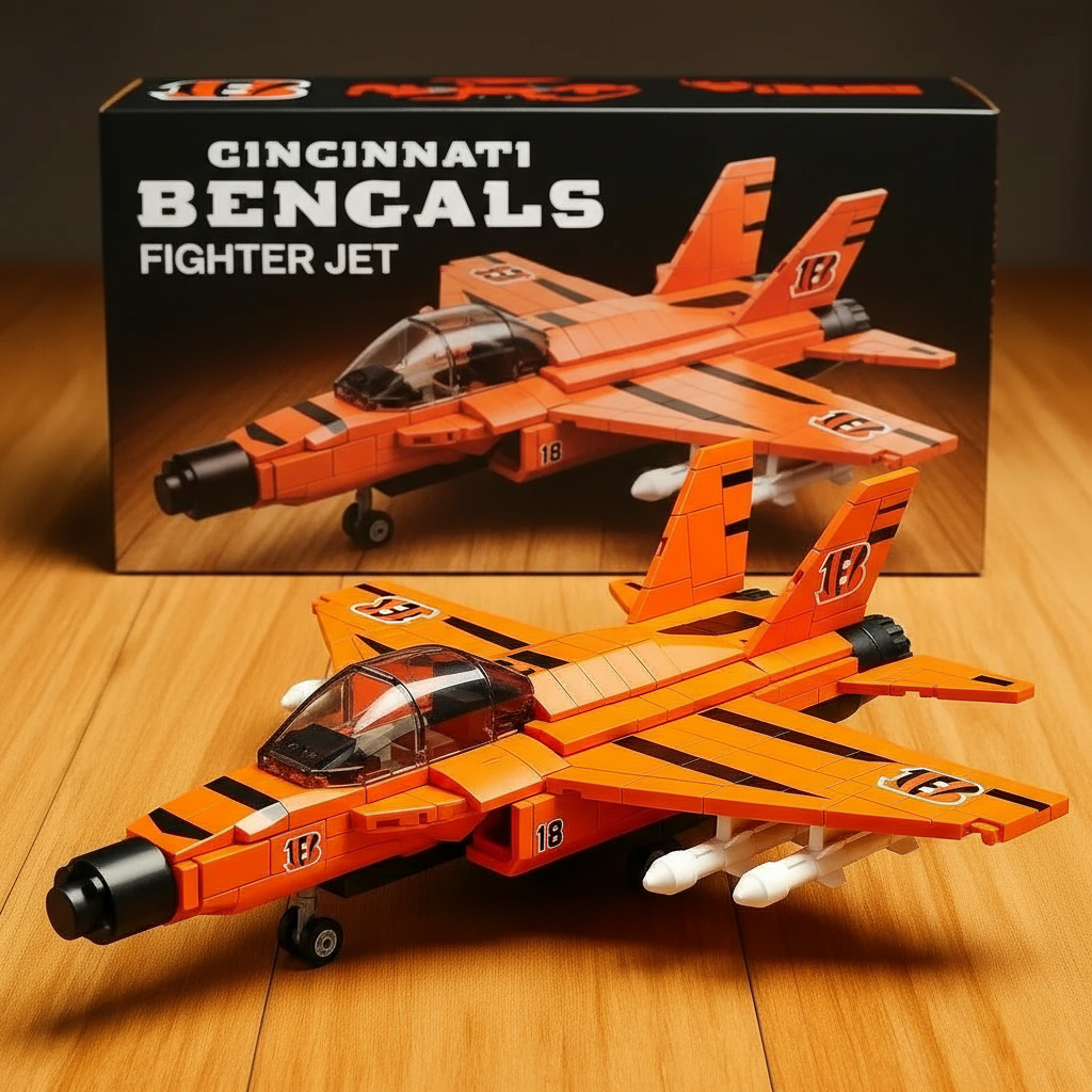 🔥Limited Edition🏈 NFL Team Fighter Jets - Collectible Building Blocks Series