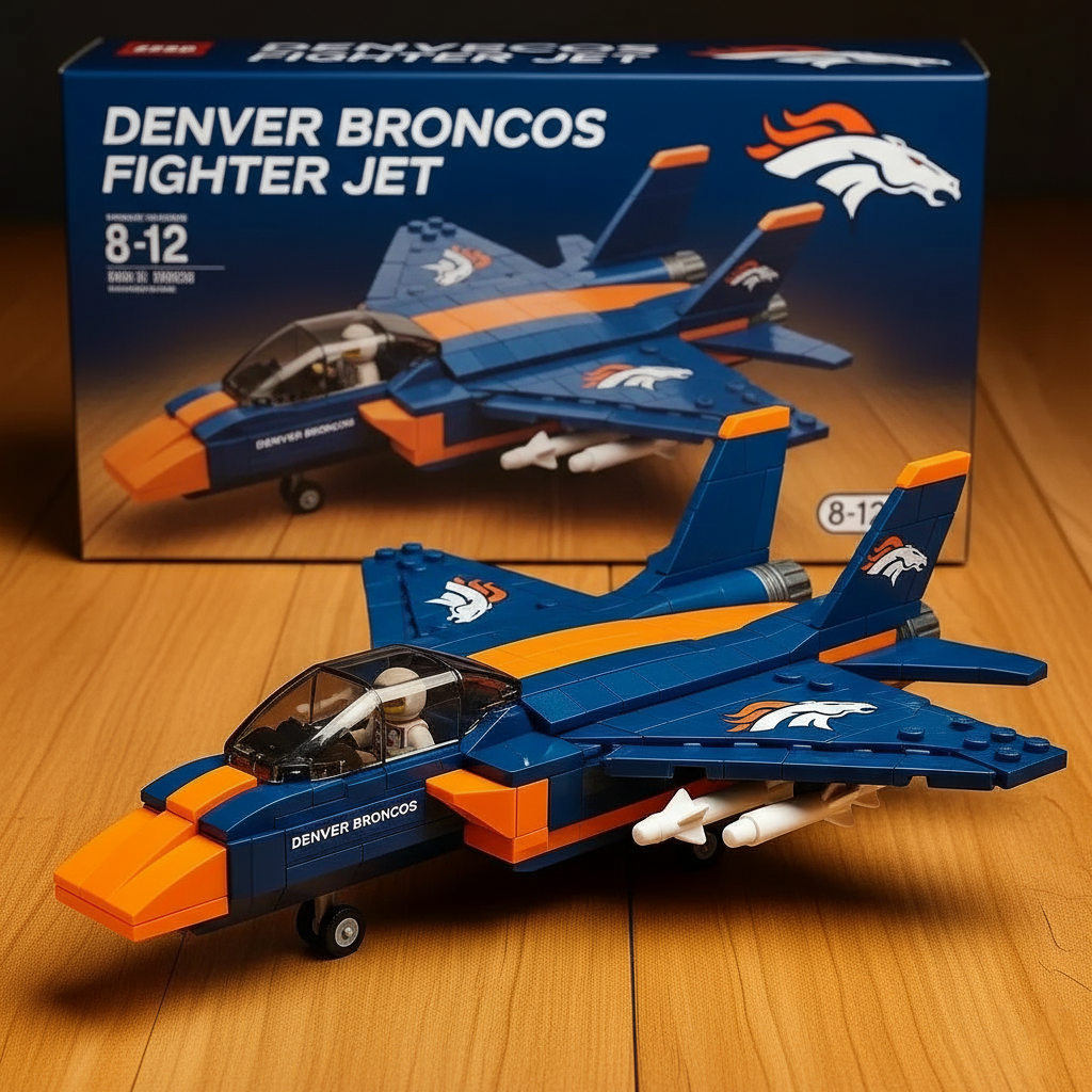 🔥Limited Edition🏈 NFL Team Fighter Jets - Collectible Building Blocks Series