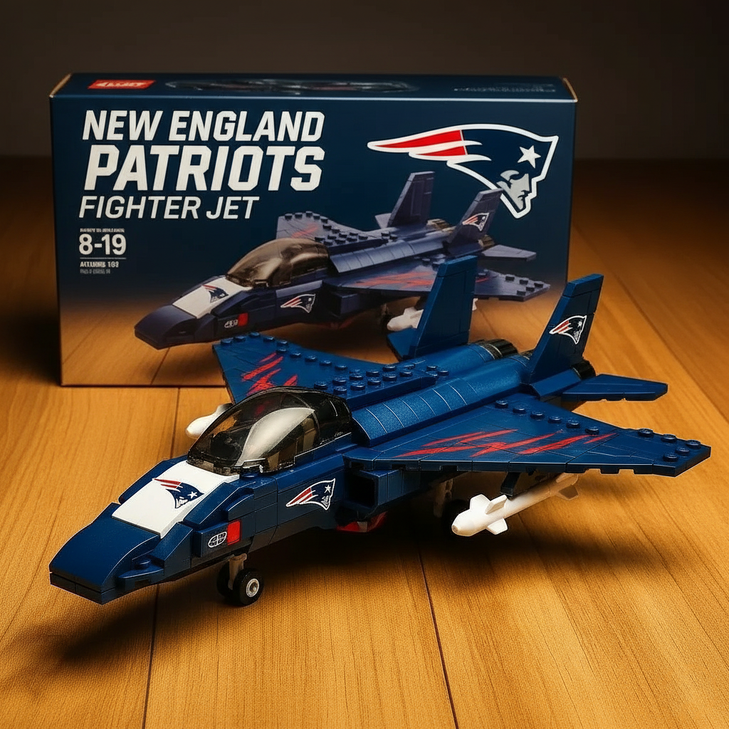 🔥Limited Edition🏈 NFL Team Fighter Jets - Collectible Building Blocks Series