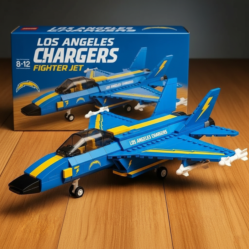 🔥Limited Edition🏈 NFL Team Fighter Jets - Collectible Building Blocks Series