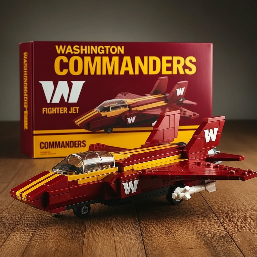 🔥Limited Edition🏈 NFL Team Fighter Jets - Collectible Building Blocks Series