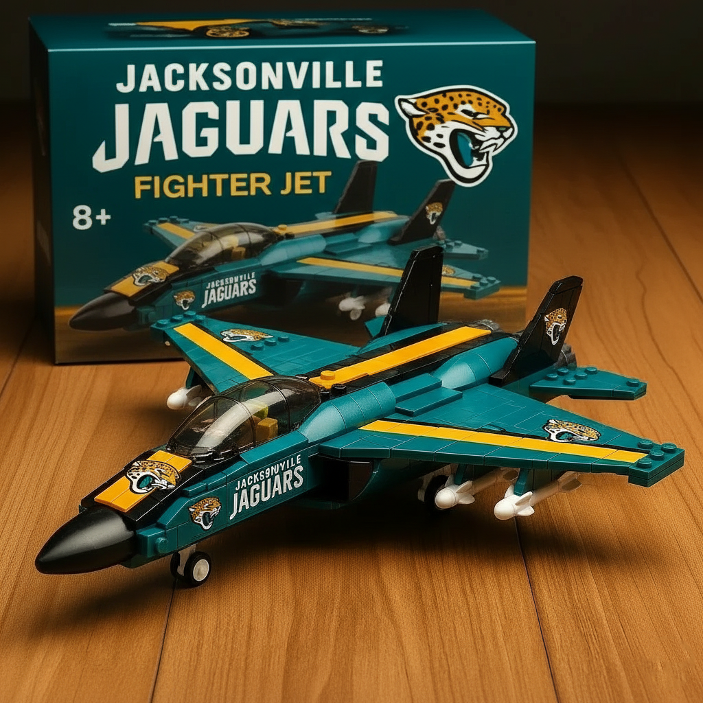 🔥Limited Edition🏈 NFL Team Fighter Jets - Collectible Building Blocks Series