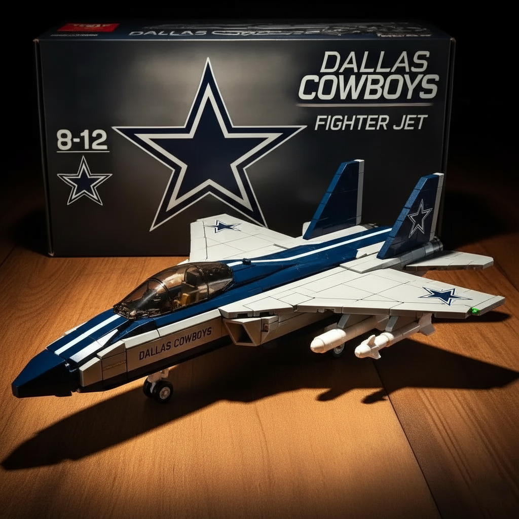 🔥Limited Edition🏈 NFL Team Fighter Jets - Collectible Building Blocks Series