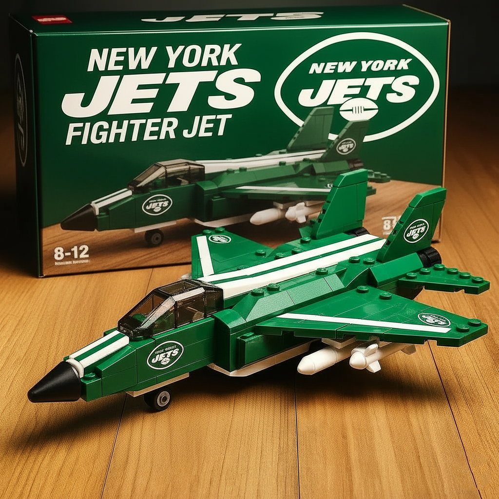 🔥Limited Edition🏈 NFL Team Fighter Jets - Collectible Building Blocks Series