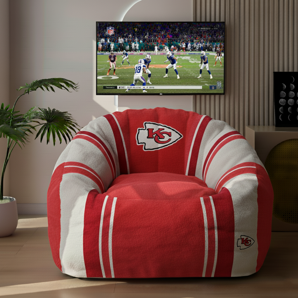 🔥🏈NFL Team Lazy Sofa Chair — Ultimate Game Day Lounger for True Fans