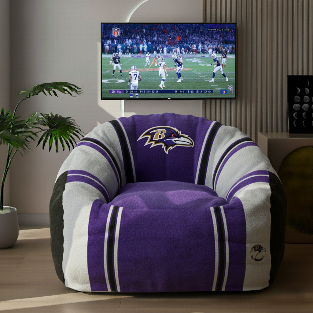 🔥🏈NFL Team Lazy Sofa Chair — Ultimate Game Day Lounger for True Fans