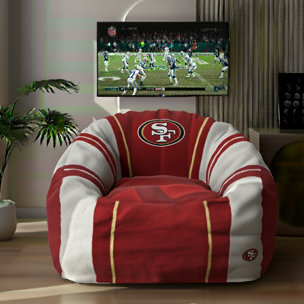 🔥🏈NFL Team Lazy Sofa Chair — Ultimate Game Day Lounger for True Fans