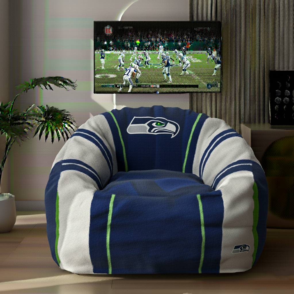 🔥🏈NFL Team Lazy Sofa Chair — Ultimate Game Day Lounger for True Fans