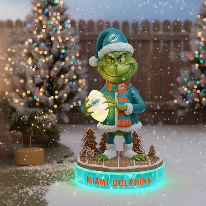 Whoville Holiday Spirit Collectible Grinch Statue