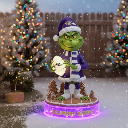 Whoville Holiday Spirit Collectible Grinch Statue