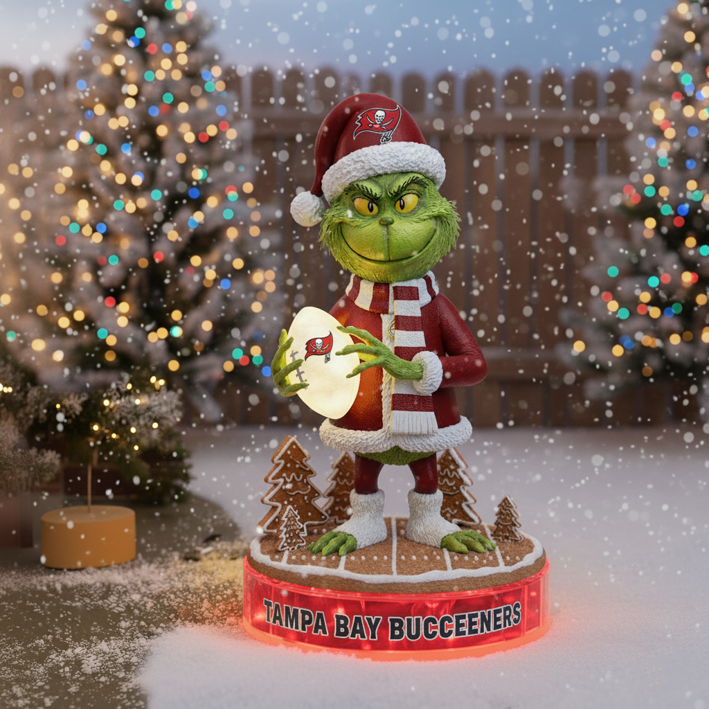 Whoville Holiday Spirit Collectible Grinch Statue