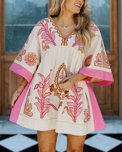 Boho Rhapsody Babydoll Dress