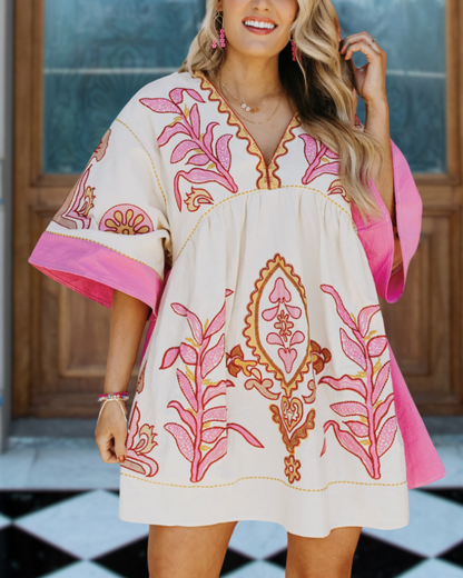 Boho Rhapsody Babydoll Dress