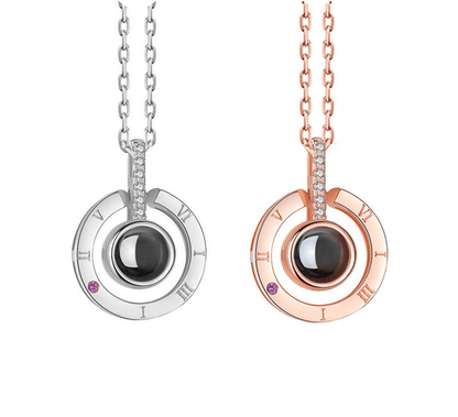 100 Languages i Love You Memory Necklace