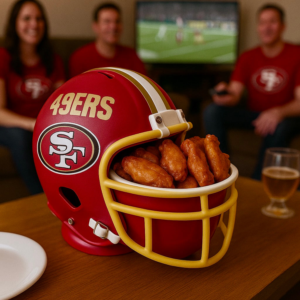 Team Legacy Football Helmet Snack Bowl