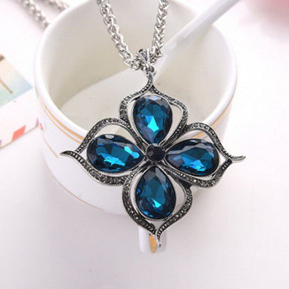 🔥 Last Day Promotion 70% OFF🔥 Four-leaf clovers Amethyst Necklace🍀