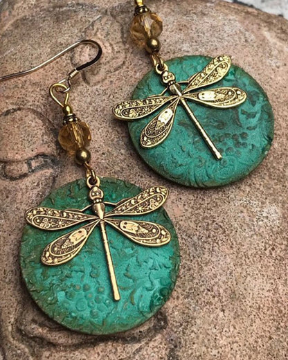 Dragonfly Simple Earrings