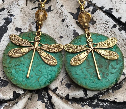 Dragonfly Simple Earrings